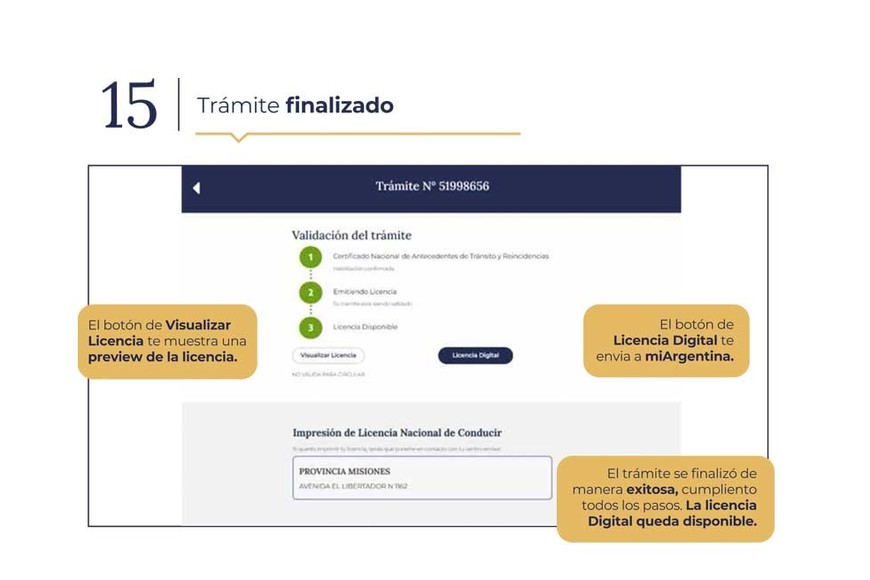 La información que divulgó el gobierno nacional.