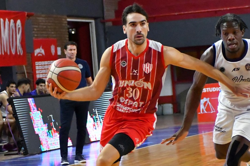 El Tate puso el broche a su gran temporada en la LNB. Crédito: Prensa Unión