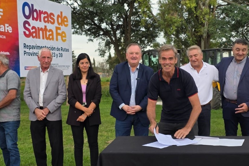 Michlig resaltó que “está será una obra de primer nivel, que generará muchos puestos de trabajo, movilizará la economía de toda la región. Está será la mejor ruta del departamento.".