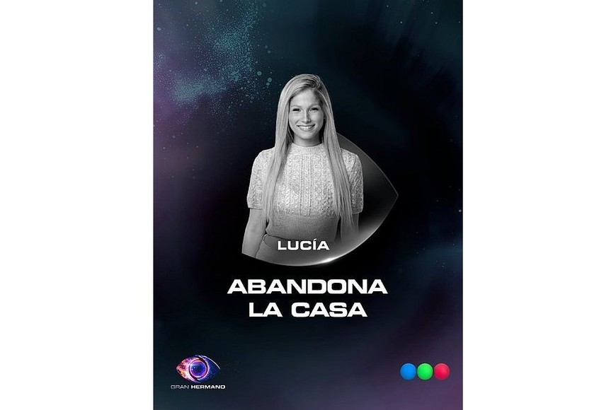 Lucía fue quien abandonó la competencia.