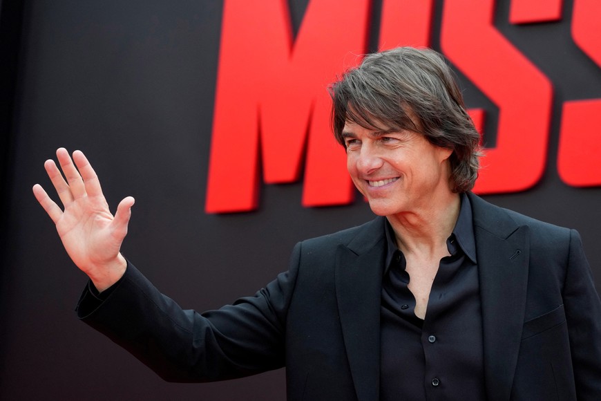 Tom Cruise attends the "Mission: Impossible - The Final Reckoning" U.S. Premiere in New York, U.S., May 18, 2025.  REUTERS/Eduardo Munoz