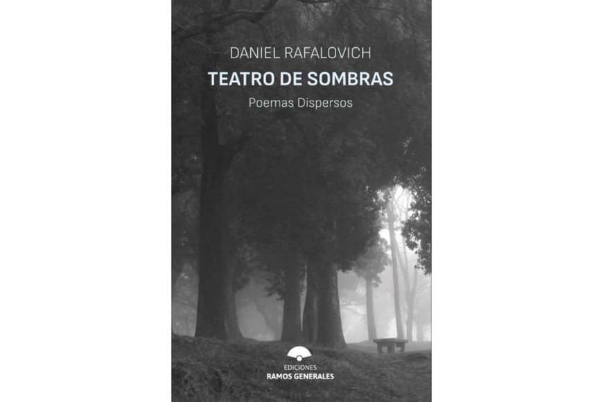 Portada de  “Teatro de sombras, poemas dispersos”, libro de Daniel Rafalovich