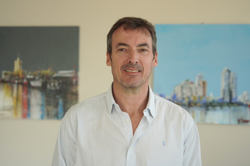 Lucho Trento, Bernardo Castiglioni y Sergio Winkelman, los tres vicepresidentes que acompañan a Pipo Desvaux en busca del gobierno de Unión. Foto: Fernando Nicola