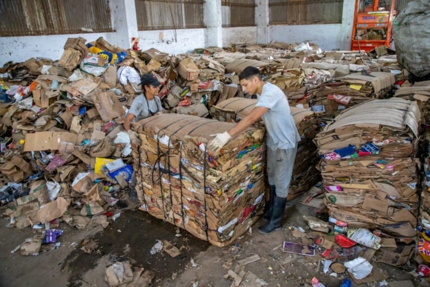 “Al Limpes ingresan diariamente 35 toneladas de residuos, y gracias al trabajo del personal y a la separación previa en los hogares, podemos aprovechar una parte para compostar o reciclar”.