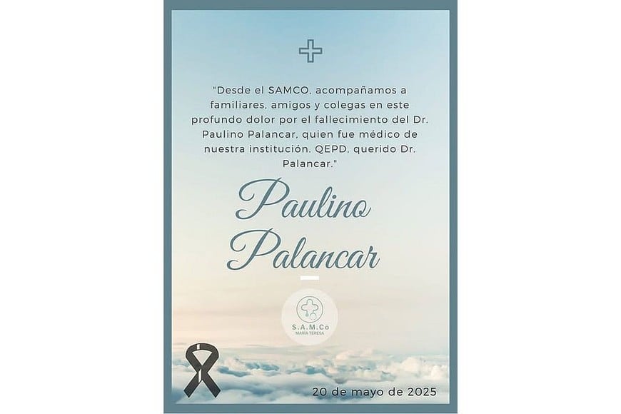 Quiénes eran el médico y el chofer del SIES 107 que murieron en el accidente de la Ruta 33 - Image 3