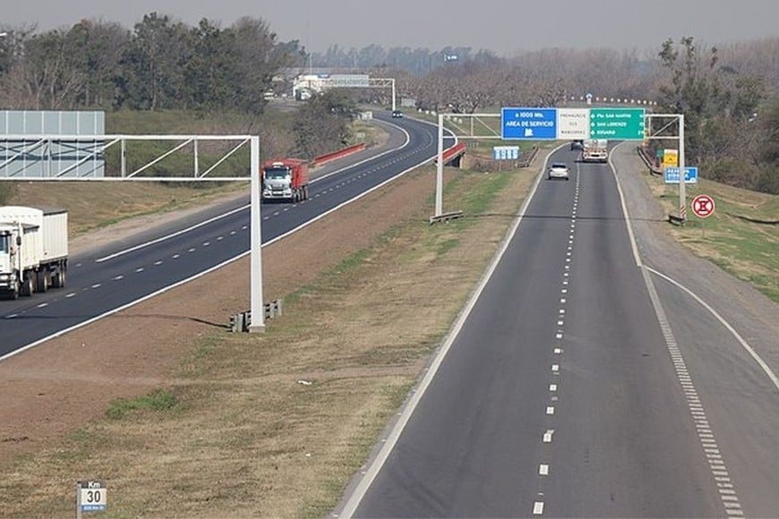 El supuesto incidente ocurrió en la colectora de la autopista Rosario/Santa Fe, en jurisdicción de Capitán Bermúdez.