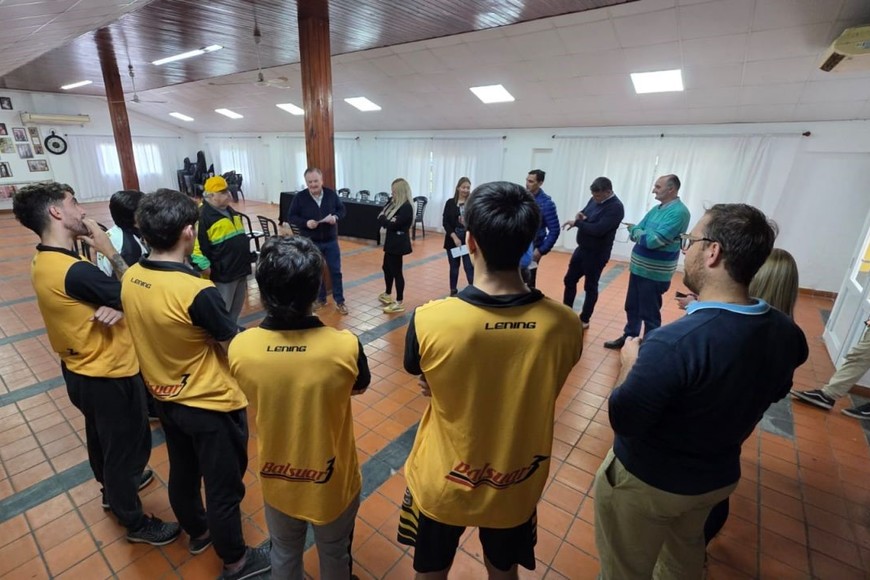 Michlig remarcó que “vale aclarar que trabajamos con todos los clubes del departamento San Cristóbal, no con uno solo"