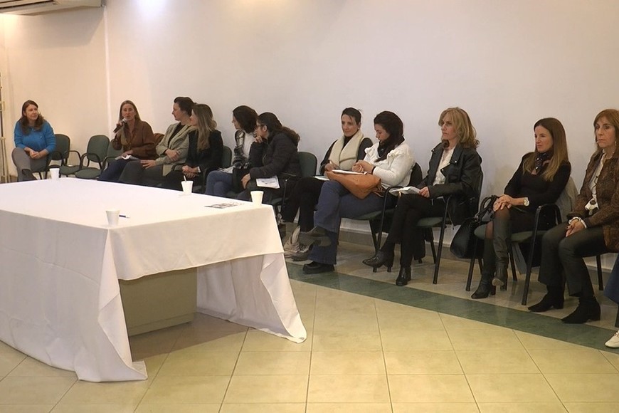 Referentes del ámbito productivo reunidas en Santa Fe.
