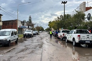 Cerca del 80% de la ciudad ya no presentaba agua en las calles en el mediodía de este martes.