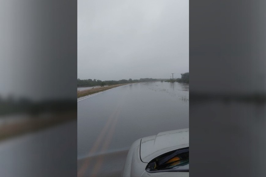 Colonia Durán: cayeron 300 mm y provocaron evacuaciones y cortes parciales de rutas