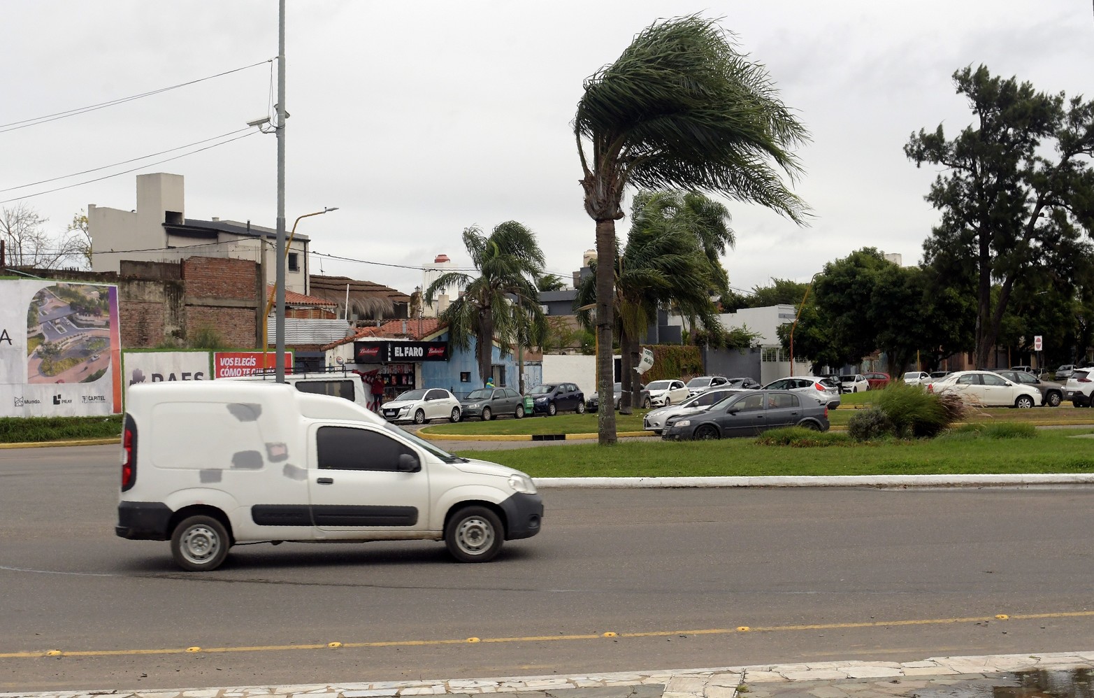 Viento fuerte en Santa Fe