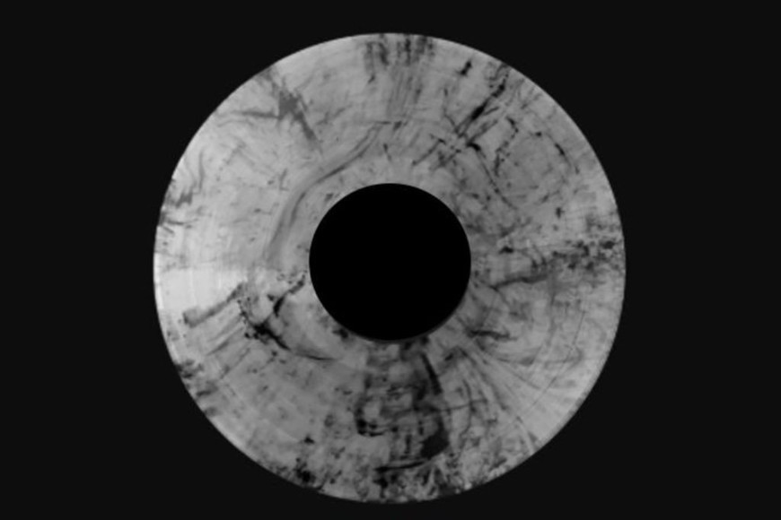 Agnus: La edición “marmolada” del vinilo.