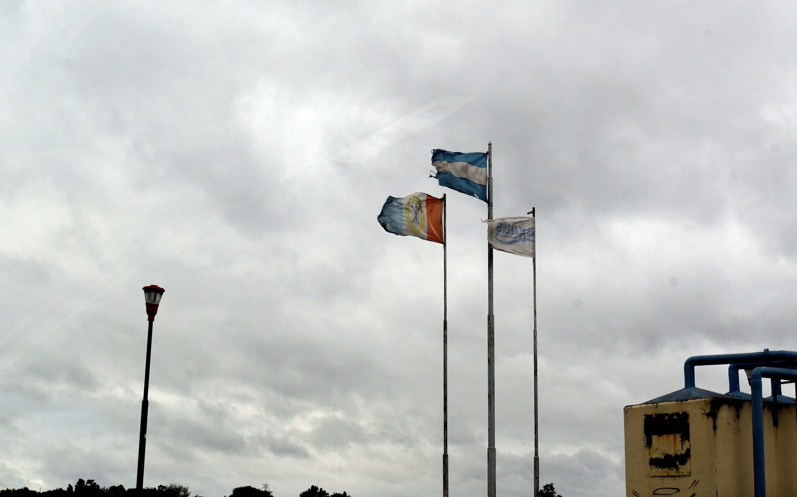 Viento fuerte en Santa Fe