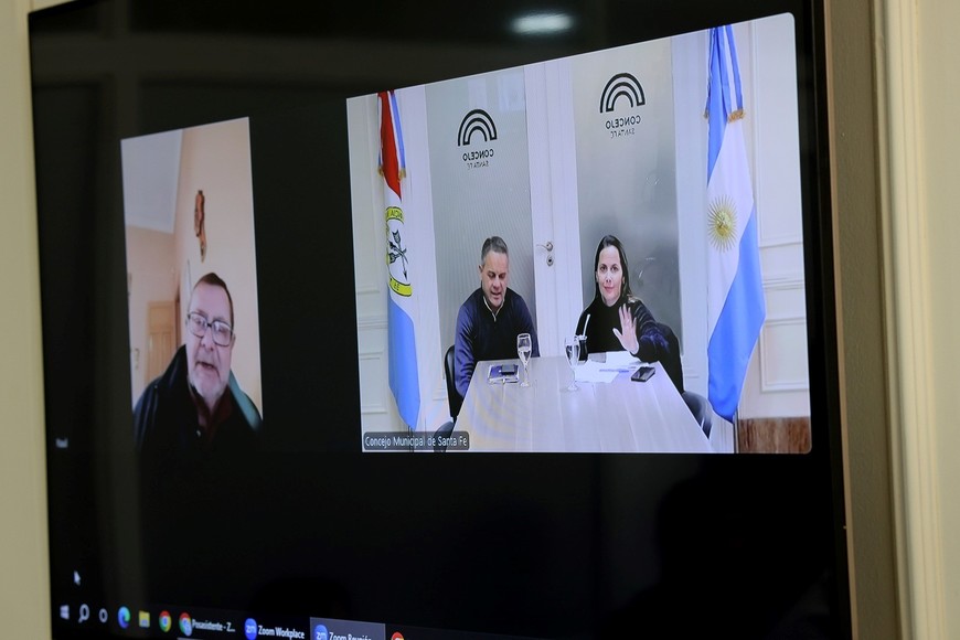 Concejales y vecinos compartieron propuestas en formato virtual.