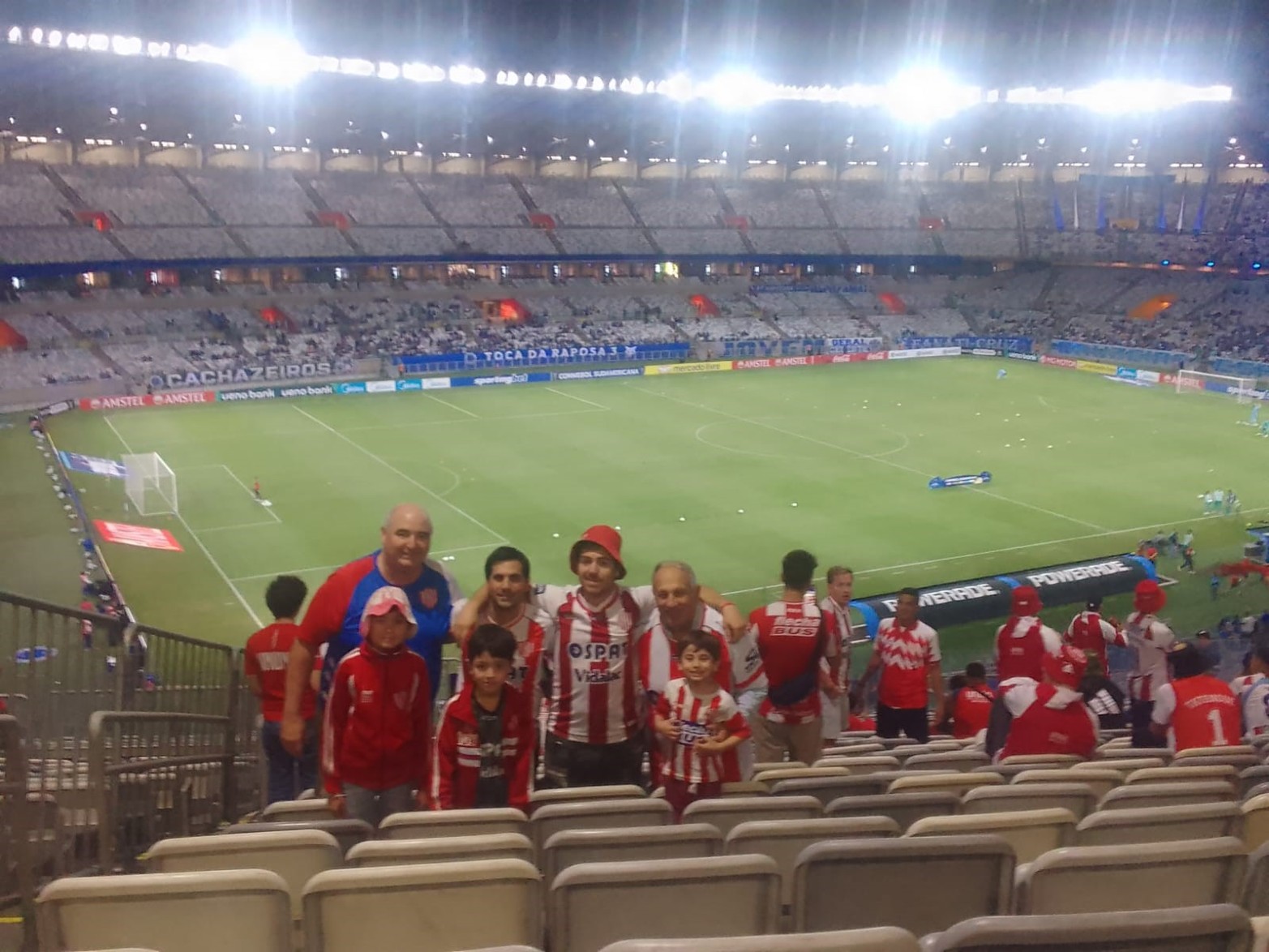 El Tate en la cancha