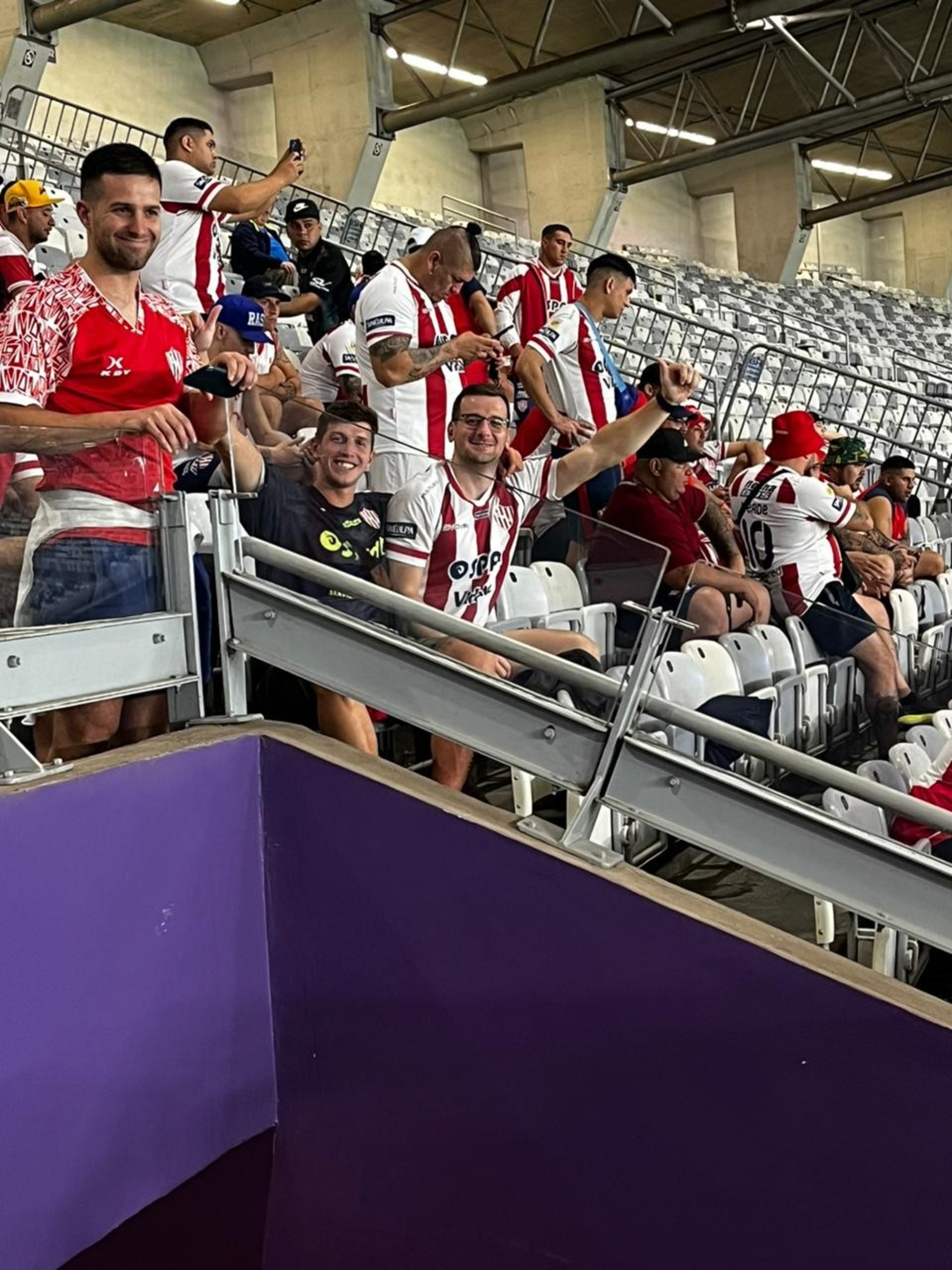 El Tate en la cancha