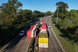 A media mañana, las complicaciones en el tránsito persistieron. Crédito: Fernando Nicola