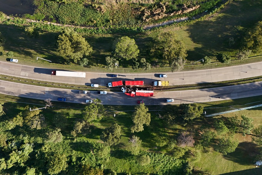 A media mañana, las complicaciones en el tránsito persistieron. Crédito: Fernando Nicola