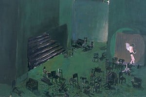 Fragmento de "Yo, como el ángel", 1985. Foto: Malba