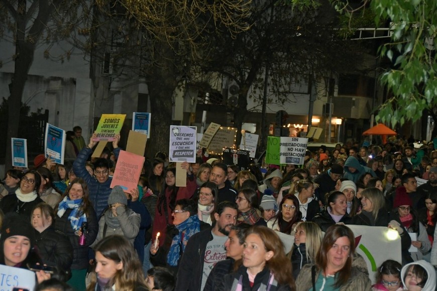 marcha por emergencia en discapacidad