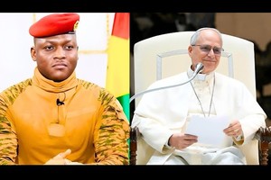 Uno de los videos falsos reproduce un supuesto mensaje de León XIV al presidente de facto burkinés Ibrahim Traoré.