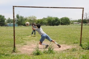 El campito, otro lugar donde se puede observar la falta de contención de un niño.