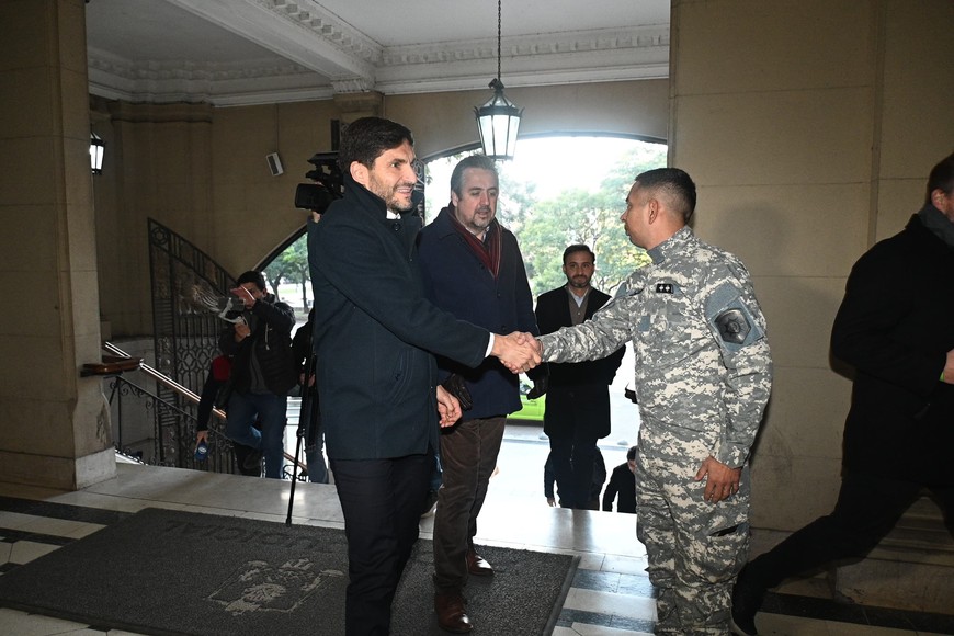 El gobernador Maximiliano Pullaro declaró en el juicio a los ex jefes policiales - Causa D4 - corrupción