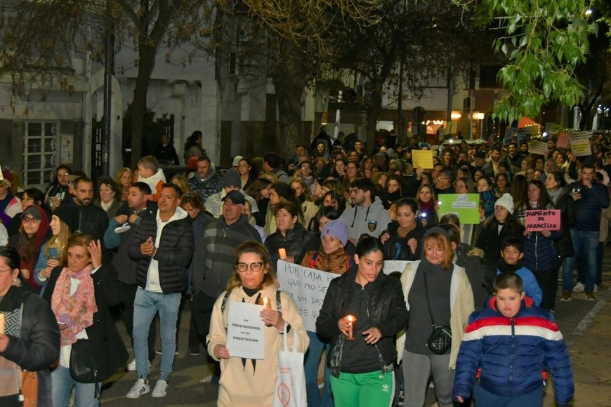 marcha por emergencia en discapacidad