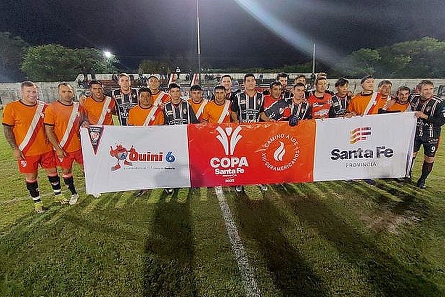 Atlético y Tiro vs San Antonio de Obligado. Foto: Gentileza