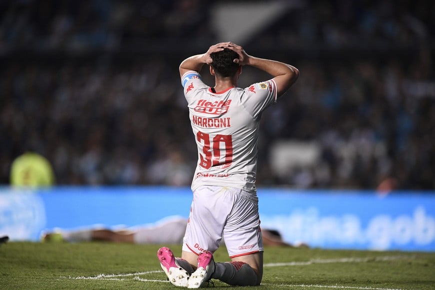 Juan Ignacio Nardoni, cuando vestía la camiseta de Unión. Muchos daban por segura su participación en la lista para esta ventana de Eliminatorias ante Chile y Colombia. Habrá que esperar.