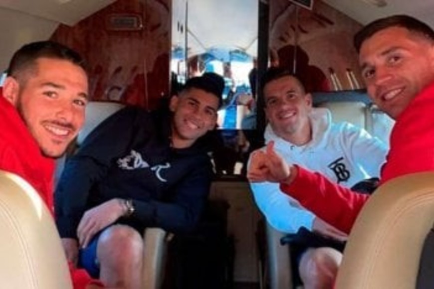 Emiliano Martínez, Giovani Lo Celso, Emiliano Buendía y Cristian Romero, los nombres cuestionados aquella semana.