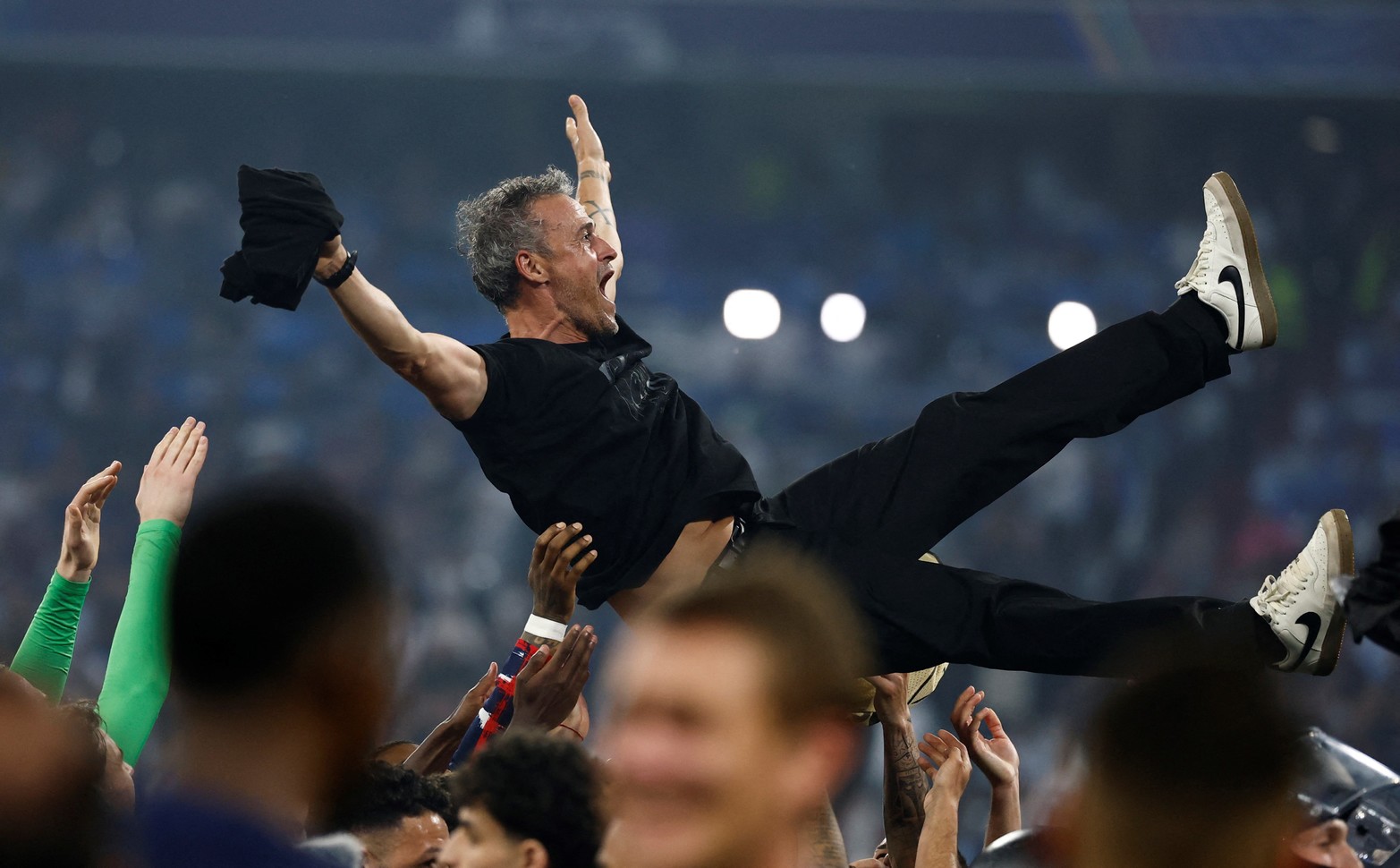 Luis Enrique logró su segunda Champions.