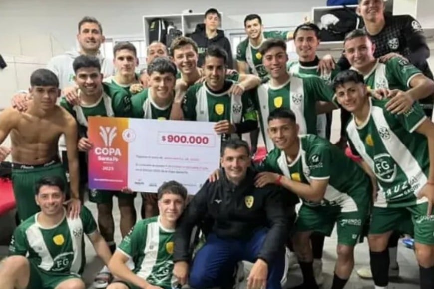 Alumni de Laguna Paiva eliminó al Dep.Josefina. Foto: @club_alumni_ofc