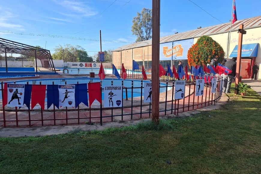 Parte del color en la celebración de Central San Javier.