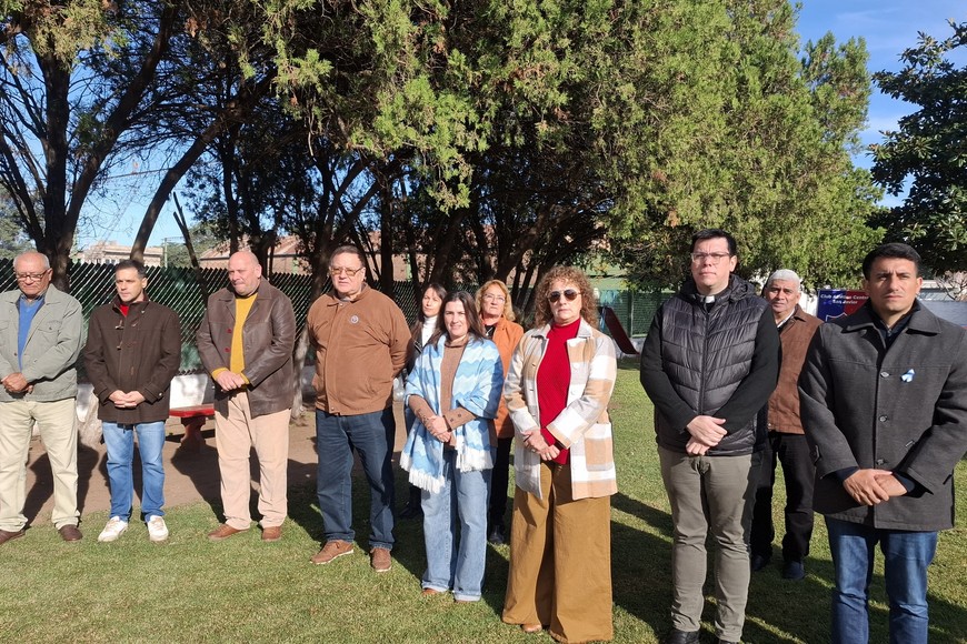 Parte del color en la celebración de Central San Javier.