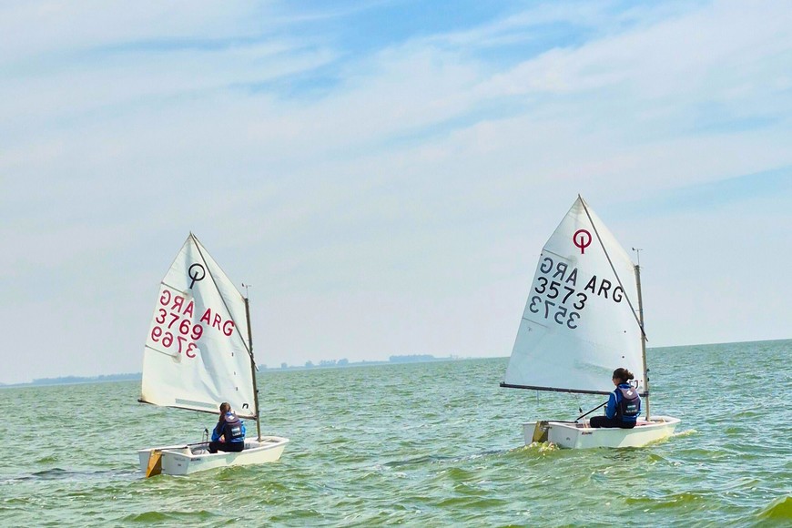 Lucía Ortiz Beorlegui - Una santafesina en el tercer puesto del ranking nacional de la Asociación Argentina de Optimist