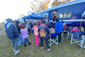 Santa Fe Acá y el Tren Sanitario acercan atención y trámites gratuitos al sur provincial