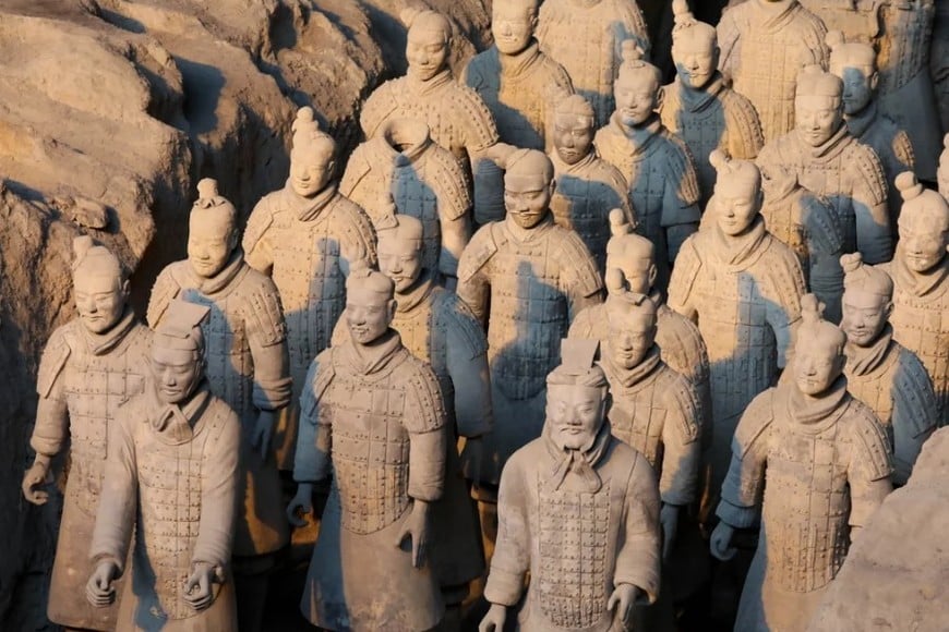 El trabajo se considera un símbolo de la sofisticación artística y militar de la antigua China.