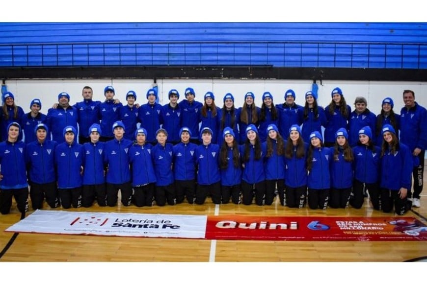 Seleccionados santafesinos masculino y femenino.