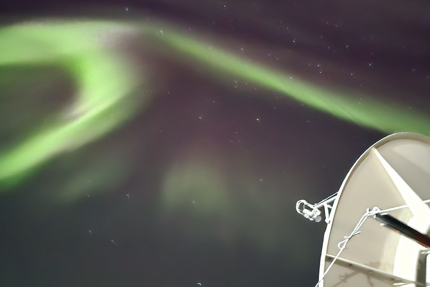 Las auroras eran esperadas tras registrarse una tormenta solar.