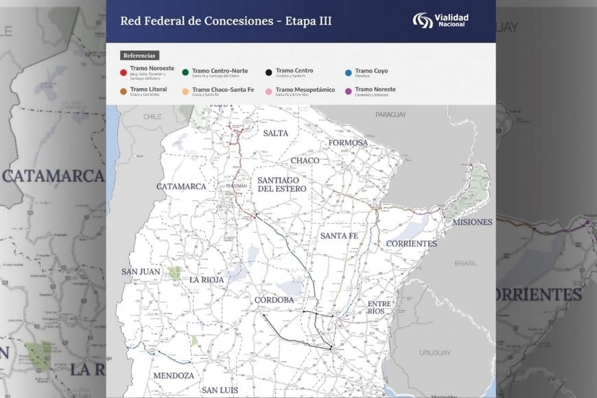Red Federal de Concesiones - Etapa III