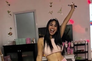 La cumpleañera y un festejo particular.