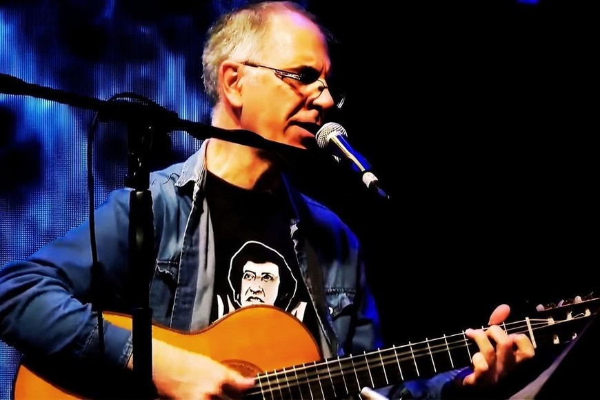 El trovador rosarino Fernando Montalbano. Foto: Gentileza producción