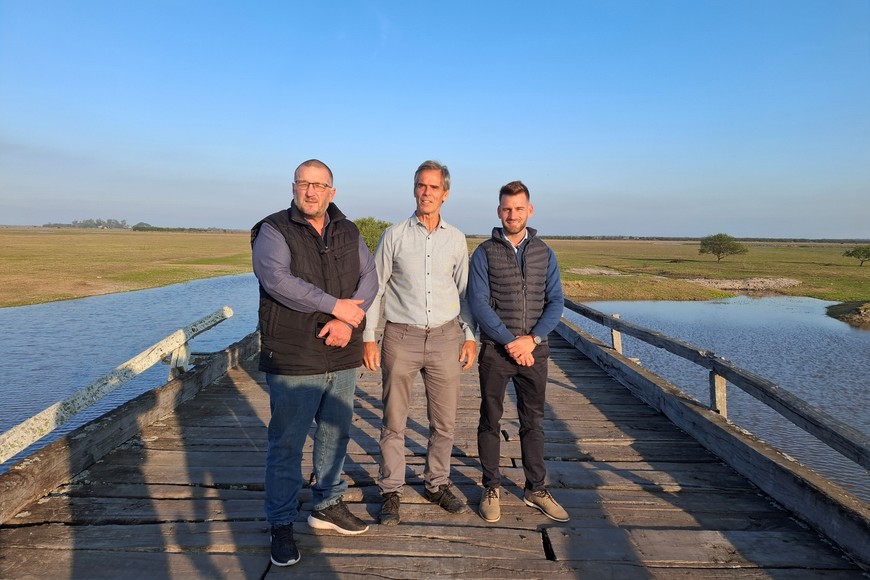 Proyecto del nuevo puente sobre el Saladillo Dulce. Imagen: Gentileza.