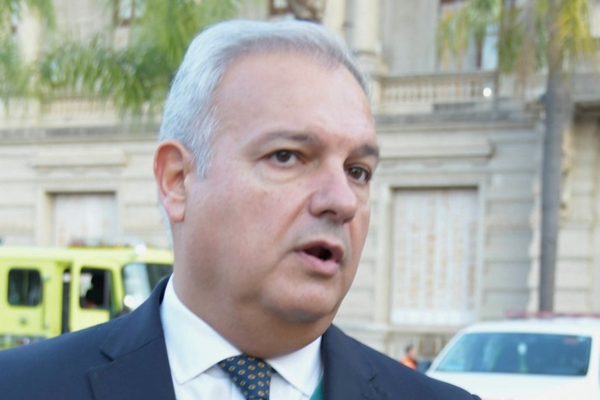 Farías dijo que está muy cerca el acuerdo por el reglamento que utilizará la convención. Foto: Manuel Fabatia