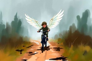 "Aprender a montar en bicicleta fue, para aquel niño especial, una odisea íntima, dolorosa y a la vez iluminadora (...)"
