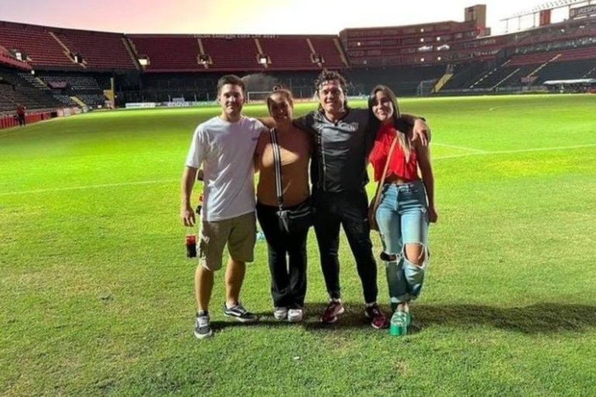 Cata de GH sentenció a los hinchas rafaelinos: “Que no me entere si hablan mal de mi papá, porque estoy más loca que él”