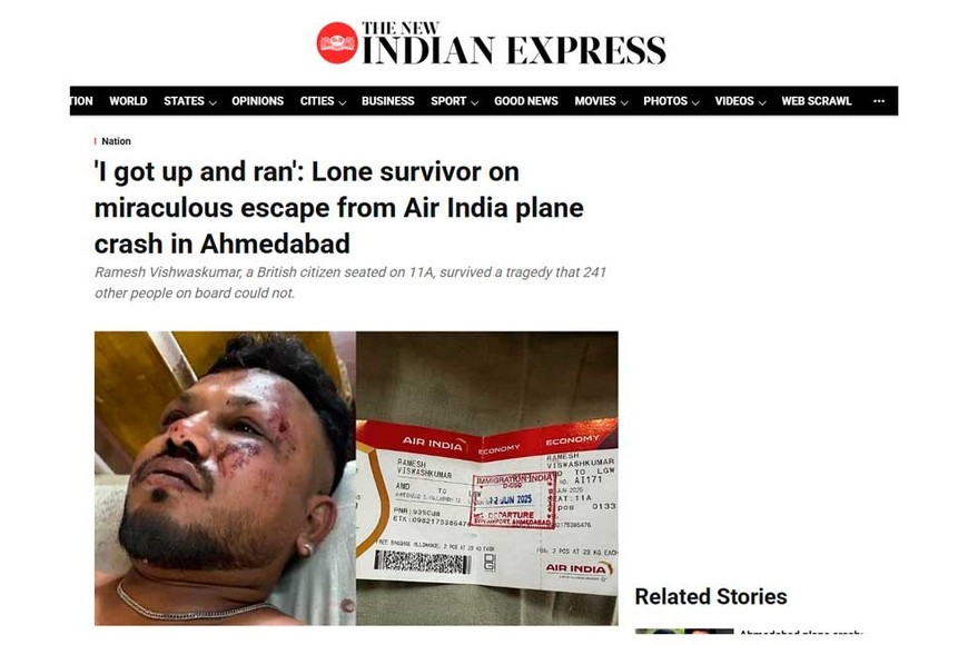 La noticia en The New Indian Express.
