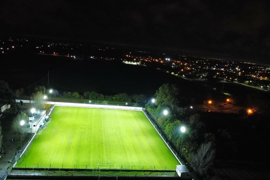 El predio Nery Alberto Pumpido, el lugar elegido. 