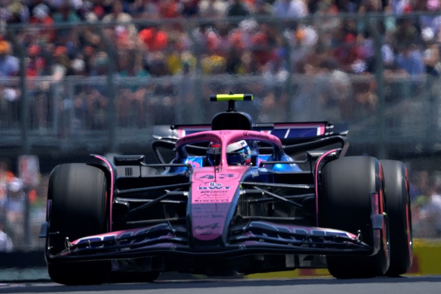 Carrera correcta del argentino en el circuito Gilles Villeneuve. Crédito: Eric Bolte.